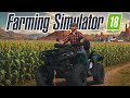 Fs 18 Harvesting Corn &amp; Make Chaff Gameplay | Fs18 Multiplayer | Farming Simulator 18 Timelapse 