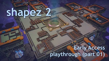 The shapez sequel - shapez 2 Early Access playthrough (Part 01)
