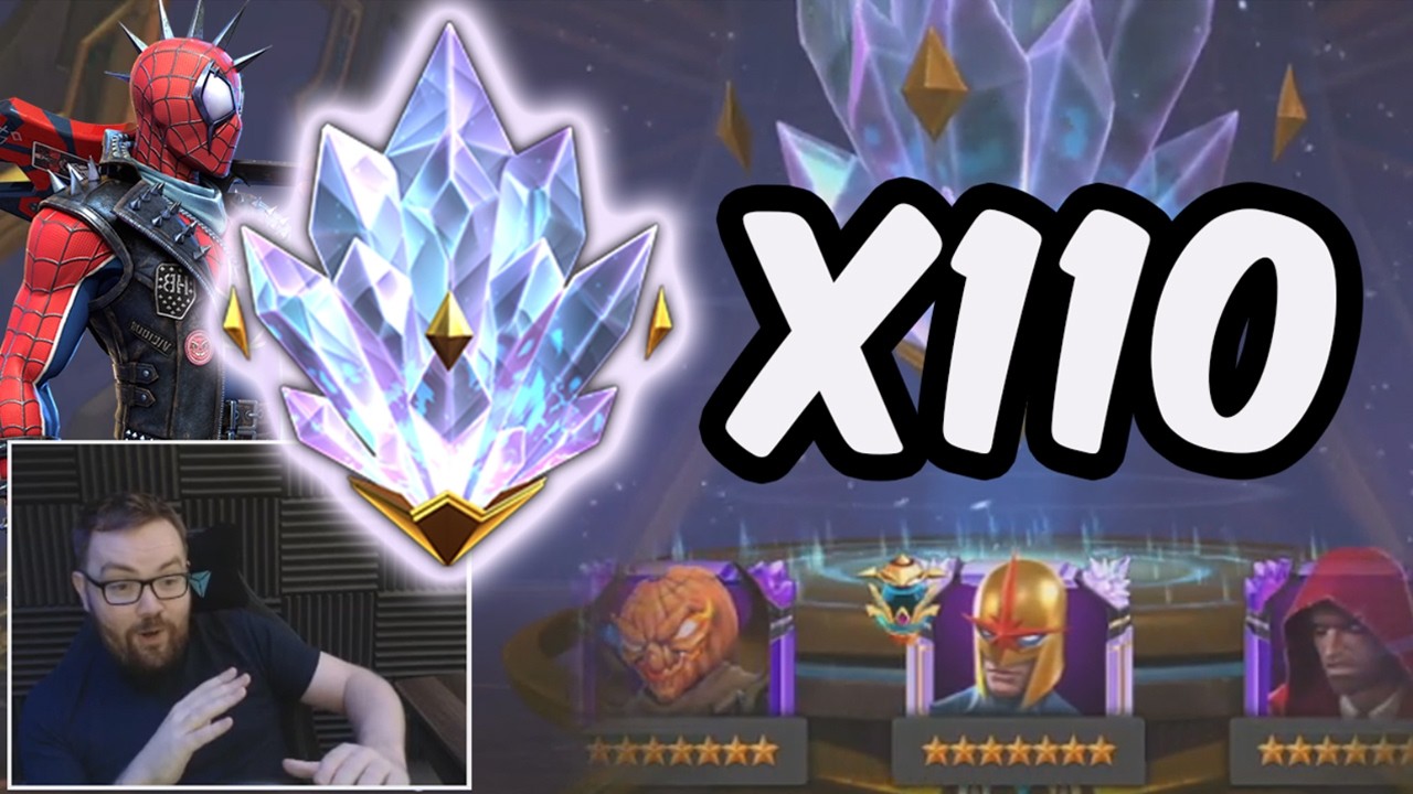 110x Empowered Grace Crystal Opening - THE CEO COMEBACK?!?! - Marvel Contest of Champions