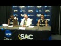 Wingate SAC Men's Basketball Championship Press Conference