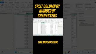 Split Column by Number of Characters in Power BI | Quick Fix #shorts #powerbitips
