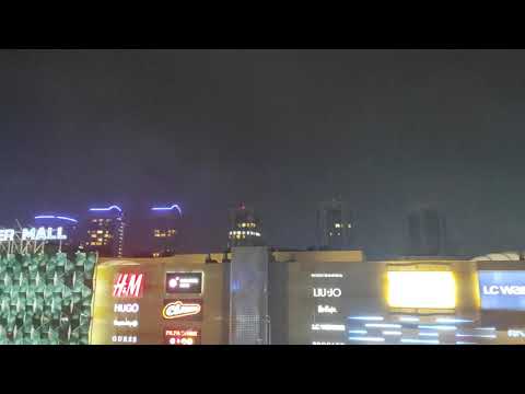 Сильная гроза в Киеве 30 августа