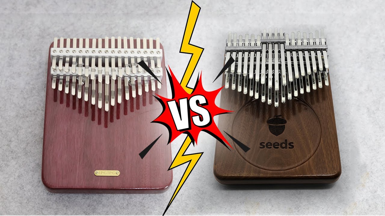 Lingting vs Seeds 34 keys kalimba 