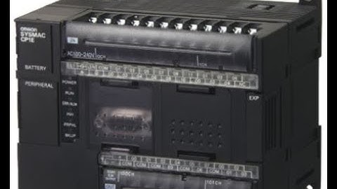 how to communicate omron plc CP1E N20