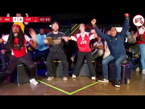 Arsenal 4 1 Tottenham GOAL REACTIONS
