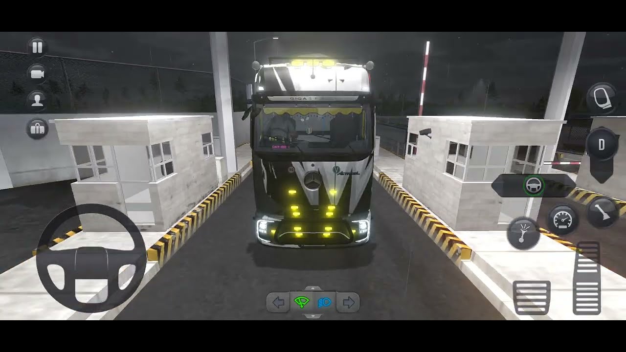 Truck Simulator Ultimate -Realistic Mercedes-Benz ACTROS L 1851 Model Gameplay #games #truckgames 