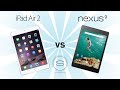 iPad Air 2 vs Nexus 9