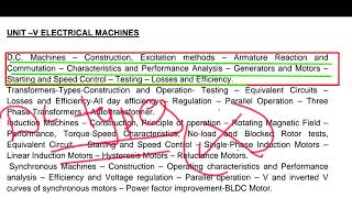 TNPSC AE EEE 2024/ELECTRICAL MACHINES/SSC JE/RRB JE /TNPSC GUIDELINES