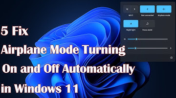 Windows 11: 5 Fixes for Airplane Mode Turning On and Off Automatically