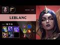 LeBlanc Top vs Cassiopeia - EUW Master Patch 26.12