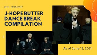 J-hope Center Butter Dance Break Compilation - BTS 방탄소년단