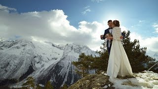 Свадьба в горах Домбая - Зимнее приключение в горах Свадьба в горах Домбая - Зимнее приключение в горах
