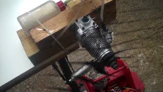 Second RCV 60 SP fourstroke engine test run