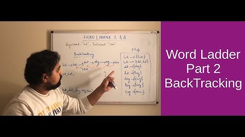 Word Ladder 1&2 | Part 2/3 | Build All Shortest Transformation Seq| BackTracking | Phani Thaticharla