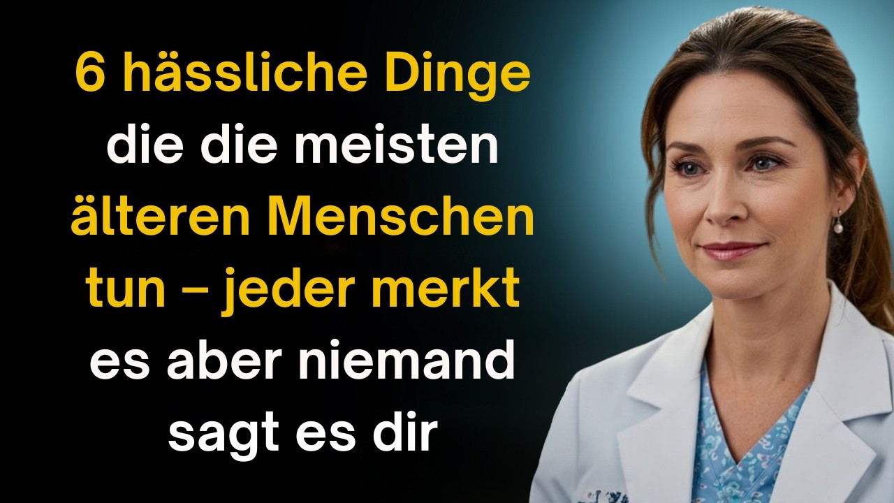 Über 60? Diese 6 Gewohnheiten lassen Sie älter und unglücklich wirken! 😢