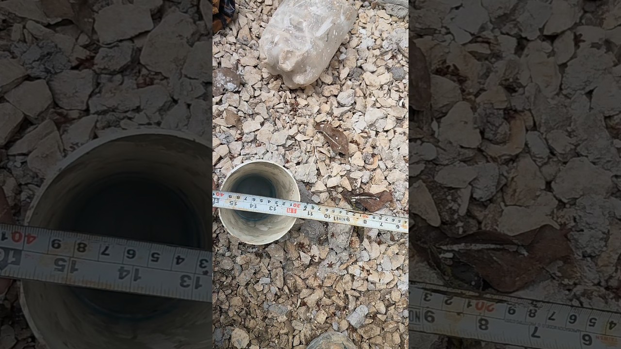 medida que debe de ir el tubo de la taza inodoro y lavamanos 