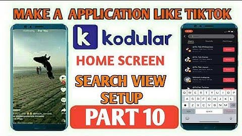 Make a Application Like Tiktok | Part 10 | In Kodular , appybuilder In hindi || Earn 100$ Daily