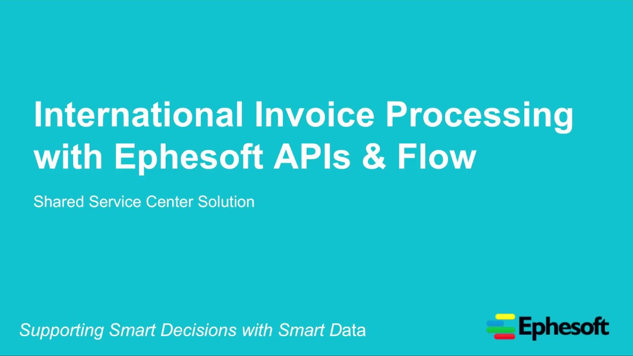 International Invoice Processing with Ephesoft APIs and Microsoft Flow