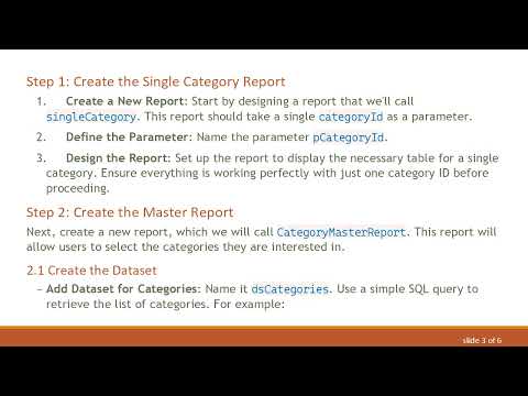 How to Dynamically Create Multiple Tables in SSRS Reports