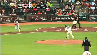 2013/05/07 Bumgarner escapes jam