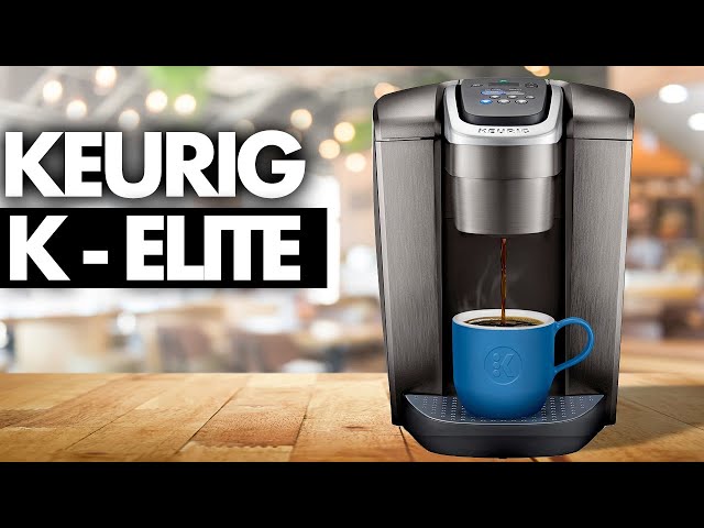  Keurig K-Elite Single-Serve K-Cup Pod Coffee Maker