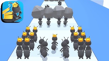 Tiny Run 3D Gameplay 🐜🐜🐜 All Levels 127-128