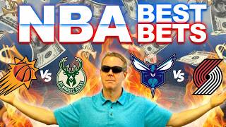 BEST Tuesday NBA PICKS! Suns vs Bucks & Hornets vs Trail Blazers