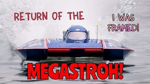 Scratch Building a Gas RC Hydroplane - The MEGASTROH Returns!