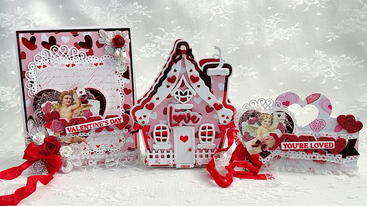 Выпуск Scrap Diva Designs в январе ~ Проекты ко Дню святого Валентина 