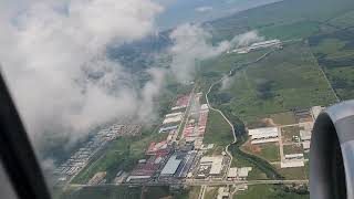 Takeoff from Tocumen PTY Panama inside Boeing 737-800 (the other runway)