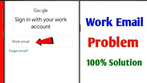 work email problem 100% Solution ✅ || create new gmail account not showin work email problem 2025 !