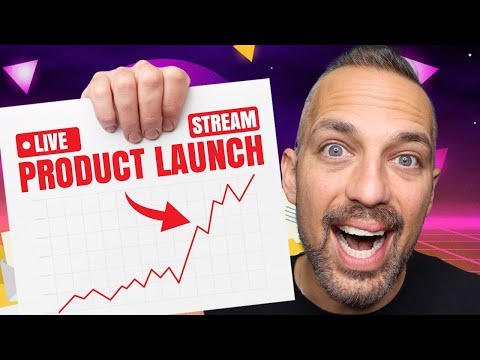 How to LAUNCH a product with live streaming (and make 5 figures)