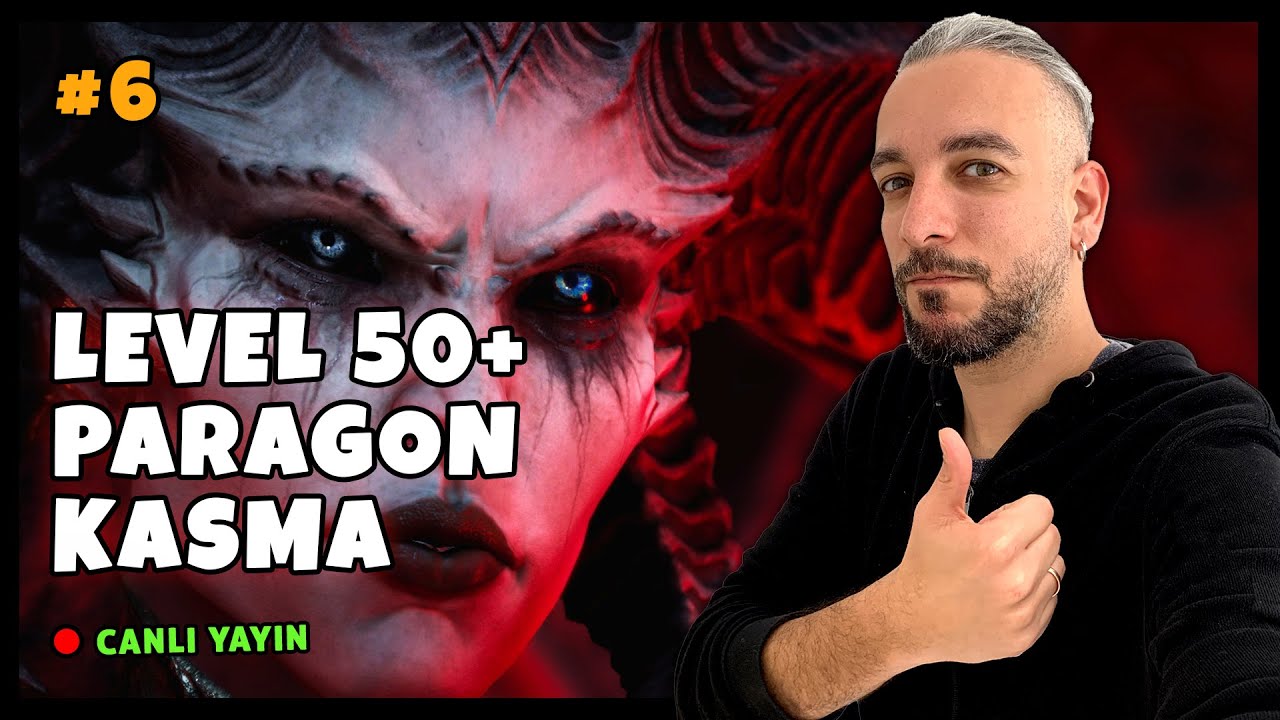 Diablo 4 Türkçe Oynanışı ile Level 50+ Paragon Kasıyoruz – Canlı Yayın!