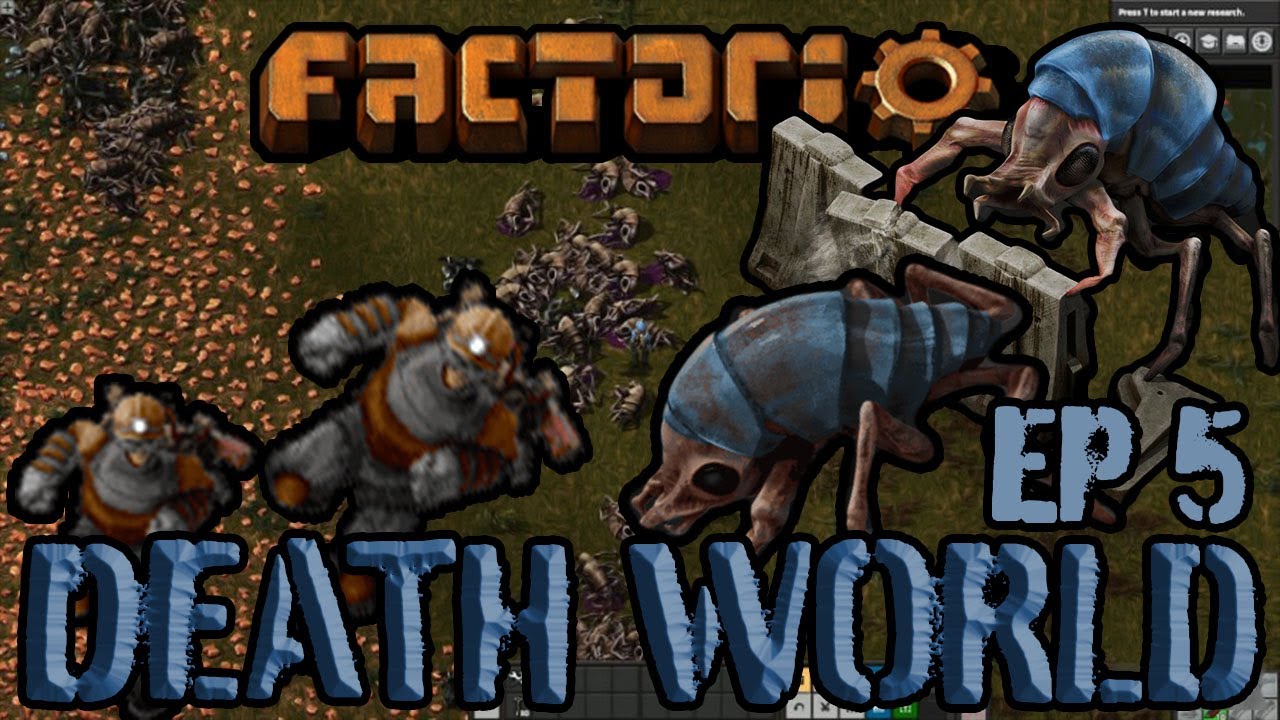 FACTORIO DEATHWORLD with JD-PLAYS | Necessities - Episode 5 - YouTube