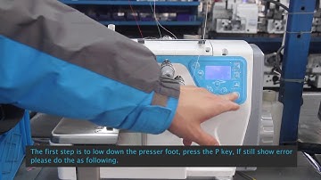 C4 Overlock|Error 04 hall fault problem solution