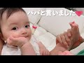 【アレク&のんちゃん】ご報告❤️パパと言いました生後８ヶ月の娘❤️