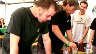 Donut eating contest in czech republic