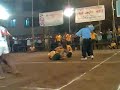 Superb jump in kabaddi