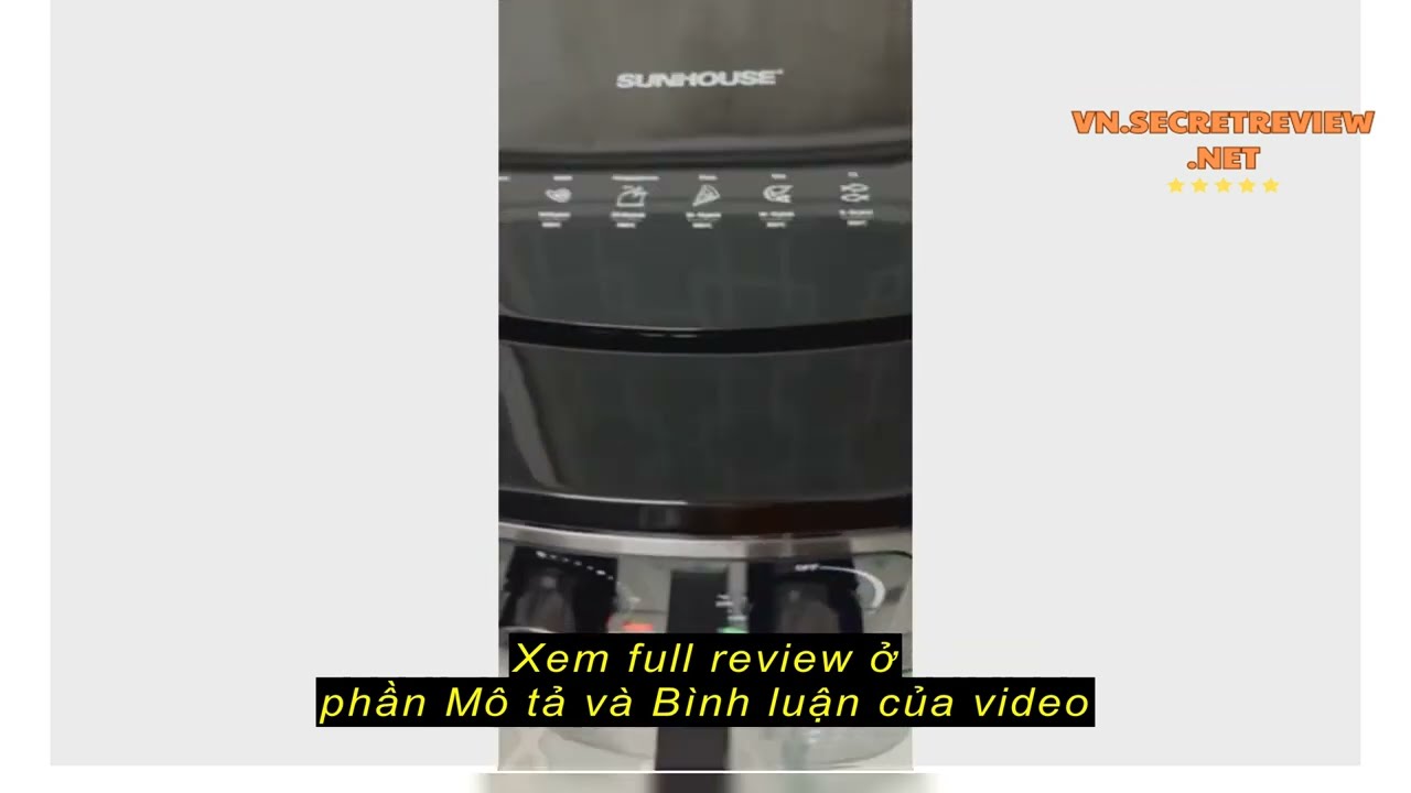 Khám Phá Nồi Chiên Không Dầu Sunhouse 4030 - Giải Pháp Tối Ưu Cho Món Ăn Ngon