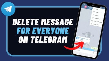 How To Delete Message For Everyone in Telegram Chat & Group !
