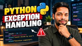 #23 Python Sikho Series | Python Exception Handling in Hindi | Try Except Finally Explained Guide