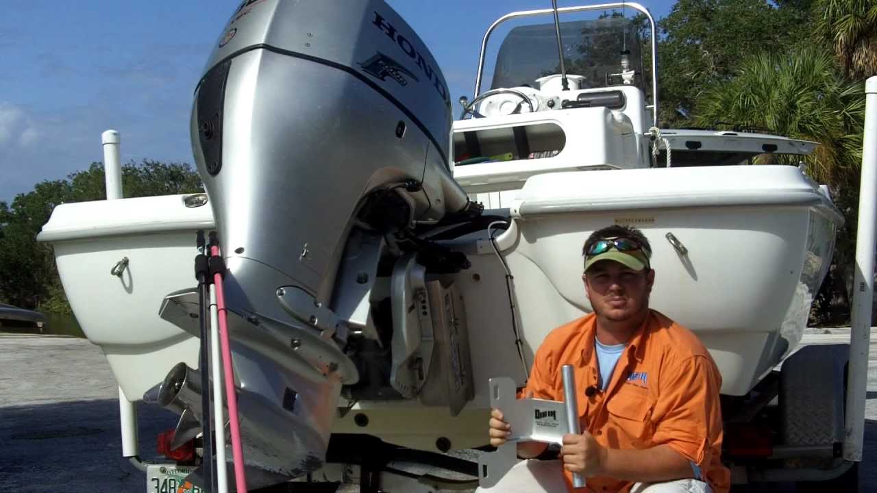 Dig IN Shallow Water Anchors Motor Mount Install with Capt Billy