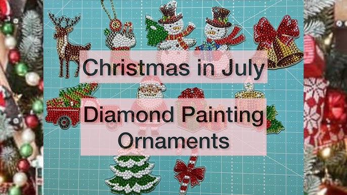 onedaysaving diamond painting Christmas ornament 