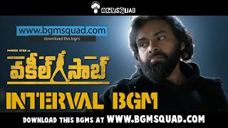 Vakeel Saab Interval Bgm | Thaman Background Music | Vakeel Saab Bgm Jukebox