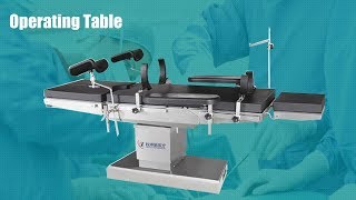 Celebrity Theatre Room Electric Operating Table Surgery Table Surgical Operating Bed for Surgery Room Profile