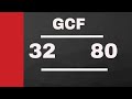Greatest Common Factors and Prime Factorization