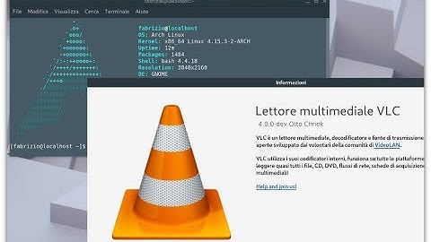 VLC 4.0 on Arch Linux