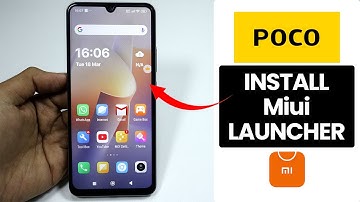 Install MIUI Launcher in Any Poco Phone - Setup MIUI Launcher