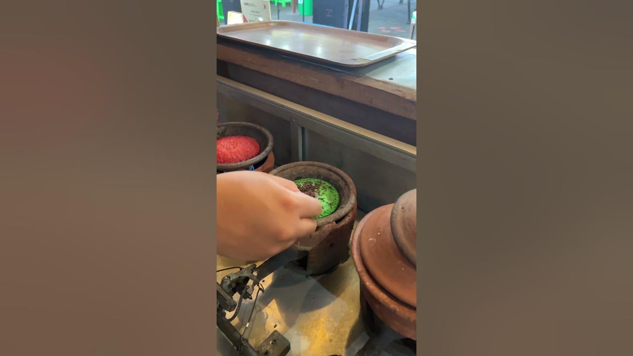 Masak serabi dengan tradisional modern rasanya tetep enak #ngeshortsbareng