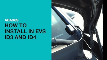 ABAX - How to install ABAX6S in EVs